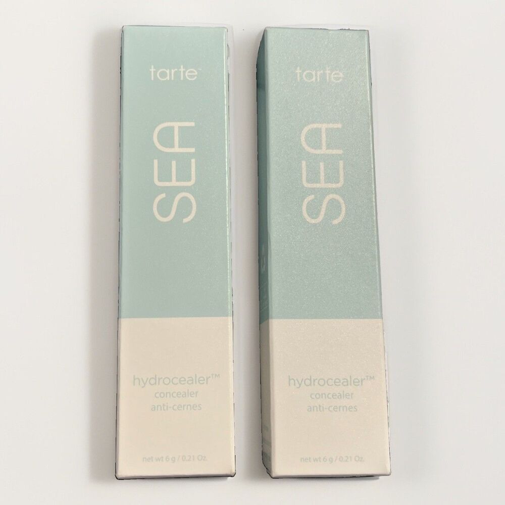 2 Tarte Sea Hydrocealer Tinted Concealer 35H Medium Honey .21oz/6g Full Size NIB